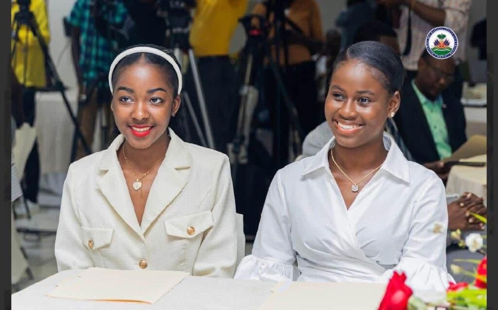 Haïti : le MCFDF honore deux jeunes figures de l’excellence féminine à portée internationale